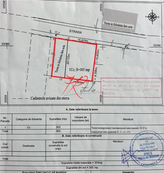 Vanzare teren Andronache, ideal vila